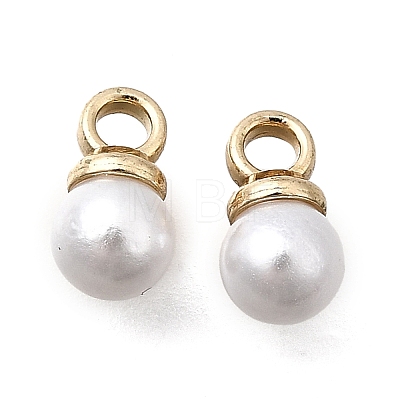 ABS Plastic Imitation Pearl Pendants FIND-H052-01A-04KCG-1
