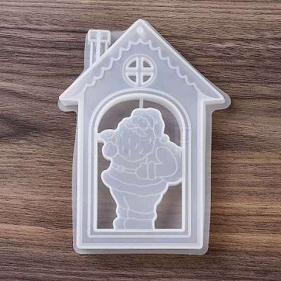 Christmas Theme DIY Pendants Decoration Silicone Mold DIY-F151-01C-1