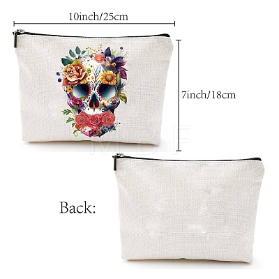 Custom Polycotton Canvas Stroage Bags ABAG-WH0029-095-1