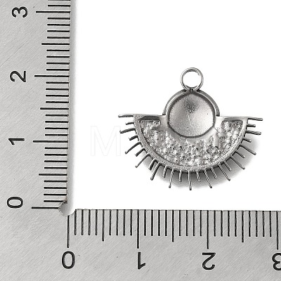 Anti-Tarnish 304 Stainless Steel Pendants STAS-Z092-01AS-05-1