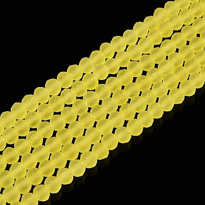 Transparent Glass Beads Strands EGLA-A044-T2mm-MD29-1