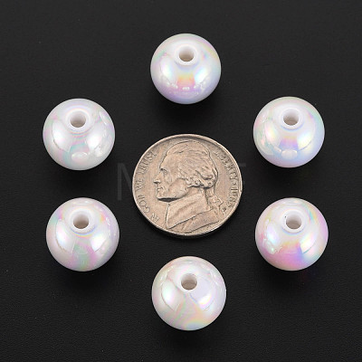 Opaque Acrylic Beads MACR-S370-14mm-01-1