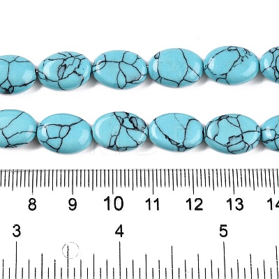 Synthetic Turquoise Beads Strands G-M206-43-1