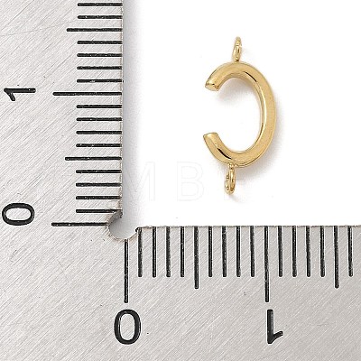 304 Stainless Steel Letter Connector Charms STAS-M108-01G-03-1