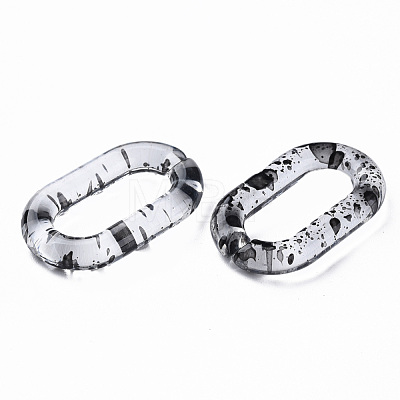 Transparent Acrylic Linking Rings OACR-N009-013B-08-1