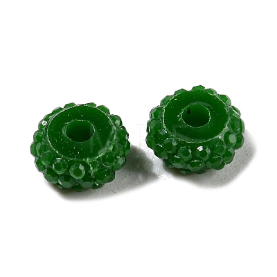 Resin Rhinestone Beads RESI-T020-22A-19-1