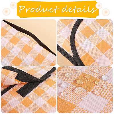 Portable Tartan Patern Non Woven Picnic Mat JX572A-01-1