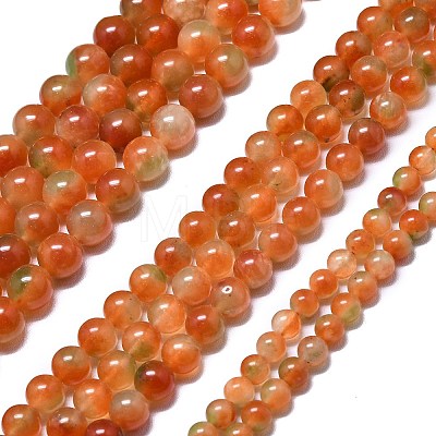 Natural Malaysia Jade Beads Strands G-L645-C01-6mm-29-1