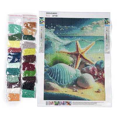 DIY Diamond Painting Kit AJEW-C037-01G-1