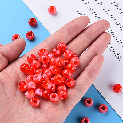 Acrylic European Beads MACR-S375-002A-M-1