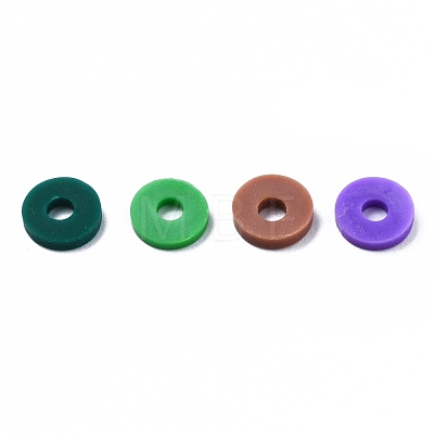 Handmade Polymer Clay Beads CLAY-T019-02B-32-1