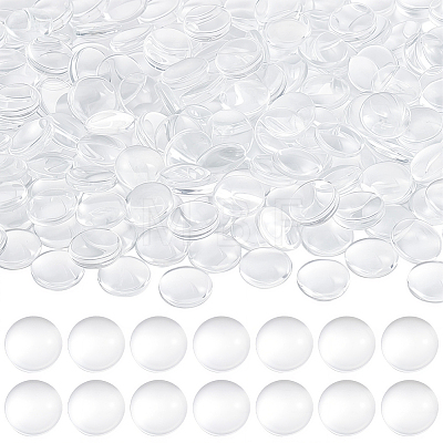200Pcs Transparent Glass Cabochons GGLA-BBC0001-06-1
