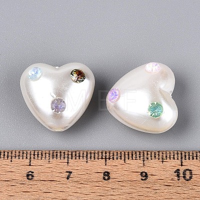 ABS Plastic Imitation Pearl Beads SACR-T017-79A-1