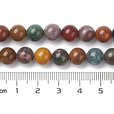 Natural Ocean Jasper Beads Strands G-C102-B01-02-1