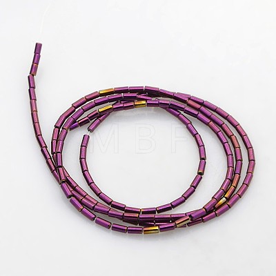 Electroplate Non-magnetic Synthetic Hematite Beads Strands G-J210C-04-1