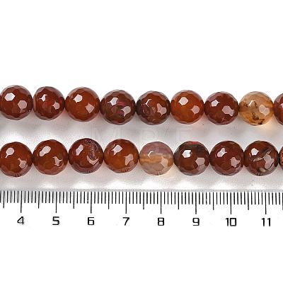 Natural Agate Beads Strands G-M437-B01-01K-1