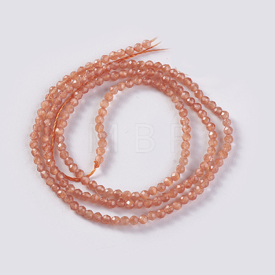 Glass Beads Strands EGLA-E057-02A-10-1