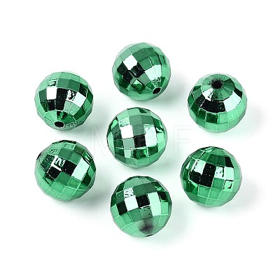 Plating Acrylic Beads PACR-TAC0005-04B-1