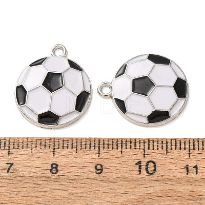 Alloy Enamel Pendants ENAM-T025-01P-01-1