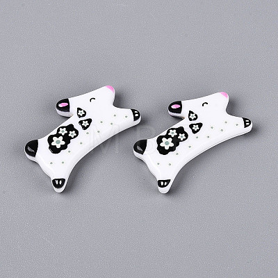 Printed Opaque Resin Beads RESI-N043-05-1