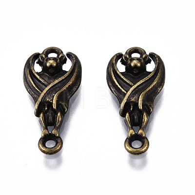 Rack Plating Tibetan Style Alloy Connector Charms PALLOY-N175-06AB-1
