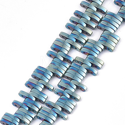 Vacuum Plating Electroplate Non-magnetic Synthetic Hematite Multi- Strand Links G-S352-13-1