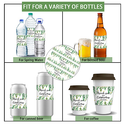 Bottle Label Adhesive Stickers DIY-WH0520-001-1