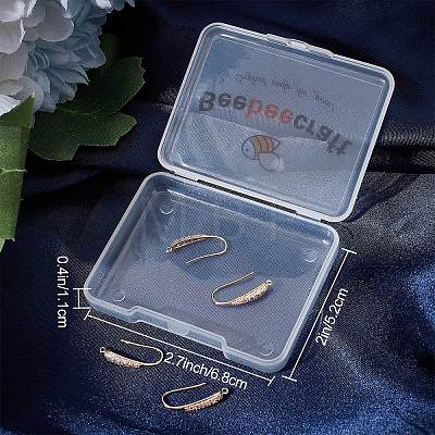 10Pcs Brass Micro Pave Cubic Zirconia Earring Hooks KK-BBC0004-92-1