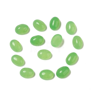 Natural Malaysia Jade Dyed Cabochons X-G-G994-A02-02-1