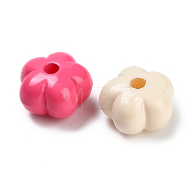 Baking Paint Opaque Acrylic Beads SACR-P035-05-1