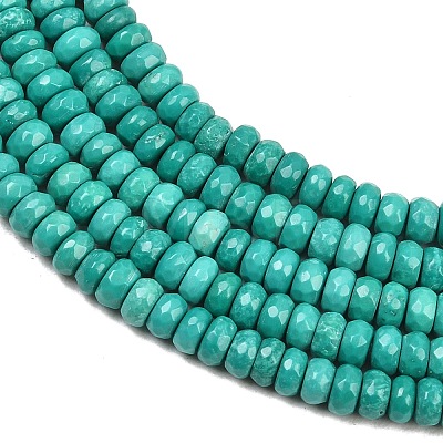 Natural Magnesite Beads Strands G-Z143-F01-01C-1