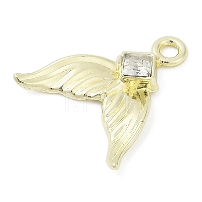 Golden Alloy Pendants PALLOY-R151-50G-02-1