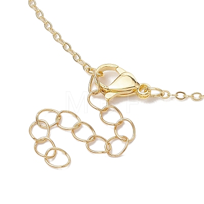Alloy Enamel Starfish Pendants Necklaces NJEW-JN04770-1