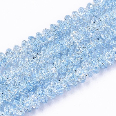 Crackle Glass Beads GLAA-S192-004I-1