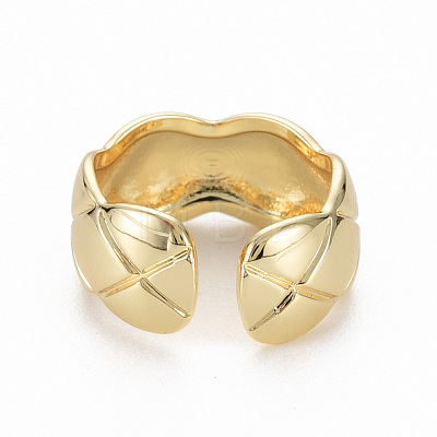 Brass Cuff Rings X-RJEW-Q164-026-NF-1