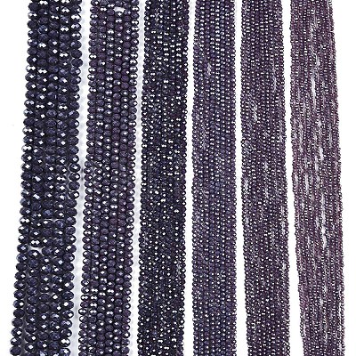 Electroplate Glass Beads Strands EGLA-A044-P4mm-A11-1