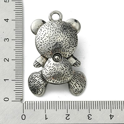 Tibetan Style Alloy Pendants FIND-R146-01B-1