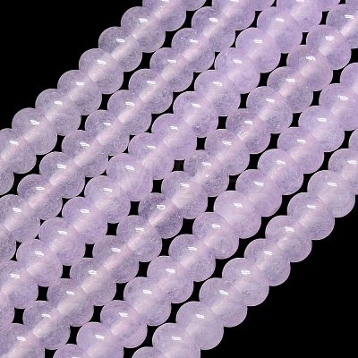 Natural Malaysia Jade Beads Strands G-B165-G01-5x8mm-01-1