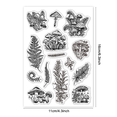 Custom PVC Plastic Clear Stamps DIY-WH0448-0504-1