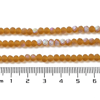 Transparent Glass Beads Strands X1-EGLA-A034-T4mm-MB02-1