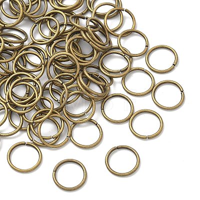 Iron Open Jump Rings X-IFIN-ZX011-AB-NF-1