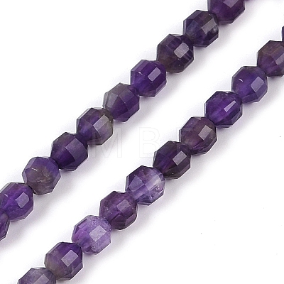 Natural Amethyst Beads Strands G-O201B-106C-1