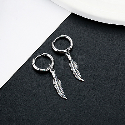 304 Stainless Steel Hoop Earrings FS-WG93B8B-09-1