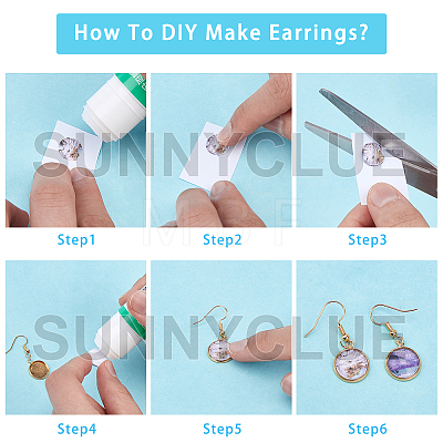 SUNNYCLUE DIY Earring Making Kits DIY-SC0010-83G-1