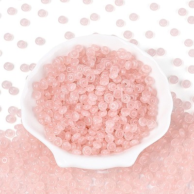 Transparent Colours Glass Seed Beads SEED-N007-39A-07-1