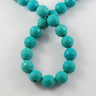 Gemstone Beads TURQ-S251-14mm-1