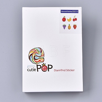 DIY Diamond Painting Stickers Kits For Kids DIY-F051-10-1