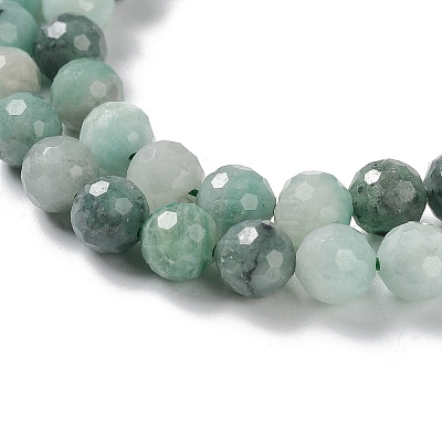 Natural Emerald Quartz Beads Strands G-P514-A06-04-1