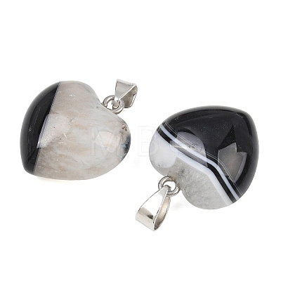 Natural Agate(Dyed & Heated) Pendants GG-K002-03H-1