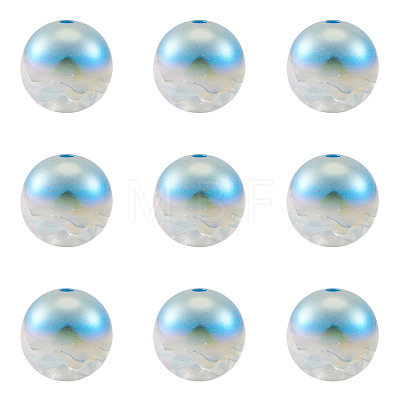 10Pcs Resin Beads PACR-TA0001-33J-1